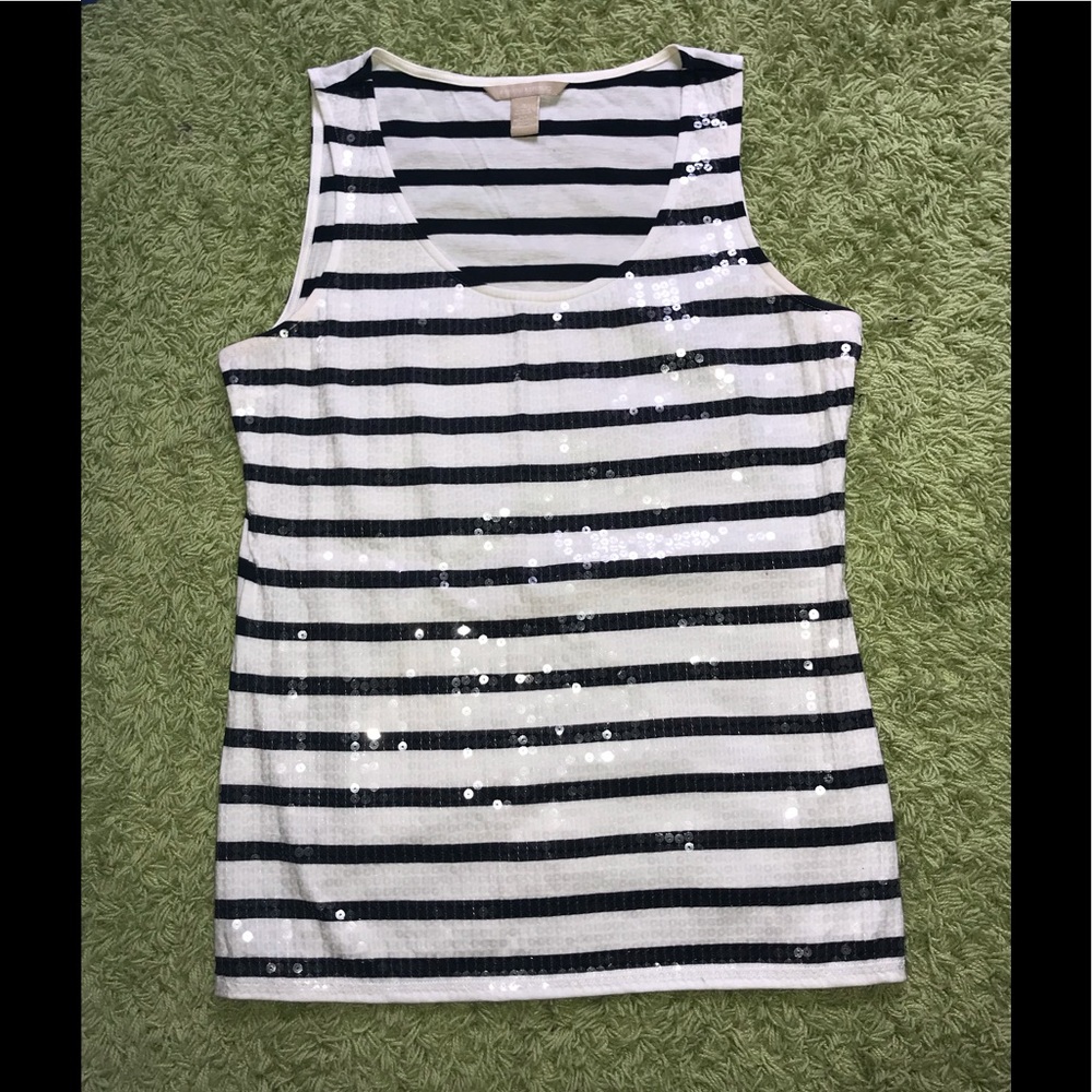Banana Republic Sequin tank top